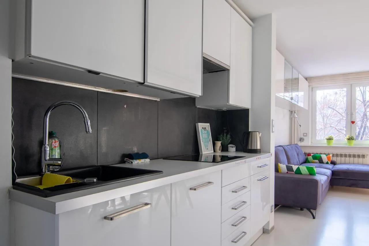 Apartment W Sercu Powisla, Balkon, Klimatyzacja, Wifi, Brak Tv Warsaw